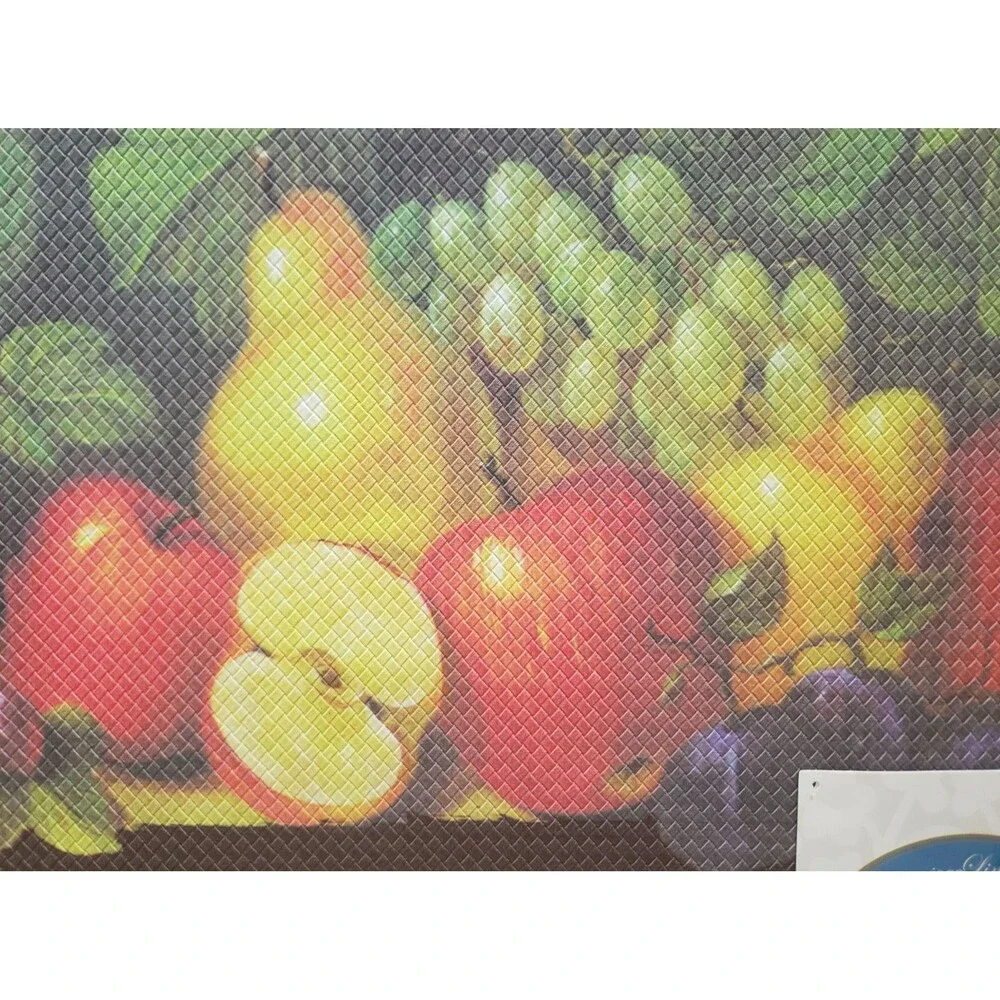 Non Slip Printed Kitchen Floor PVC Cushioned Foam Mat (18